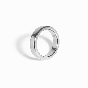 Stainless Steel Cock Ring - Medium Band