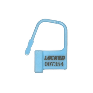 Blue Plastic Seal Locks - 10pc