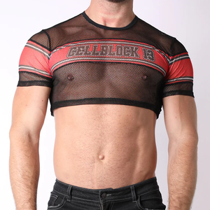 Cellblock Challenger Crop - Black / Red