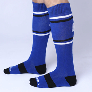 Challenger Knee High Socks - Blue