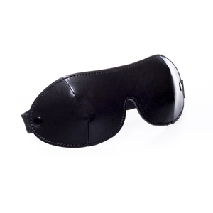 Contoured Leather Blindfold