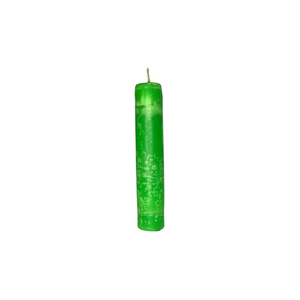 Small Wax Play Candle - UV Green