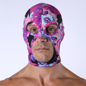 Blossom Facekini Hood - Purple