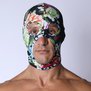 Blossom Facekini Hood - Red