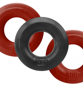 HUJ3 Cock Ring Kit - Cherry / Tar