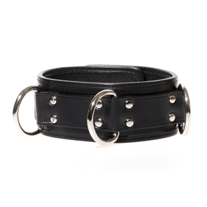 Super Heavy Duty 2.5" Leather Collar