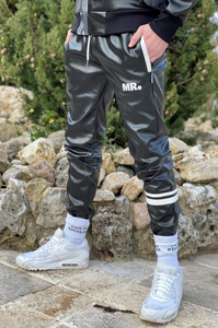 Mr. Tracksuit Pants - Black/White