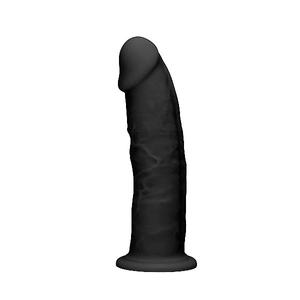 Thermoreactive 7.5" Dildo - Black