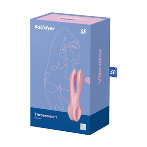Threesome 1 Vibrator - Pink