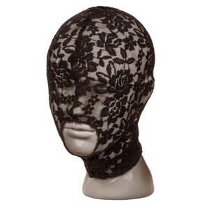 Scandal Lace Hood - Black