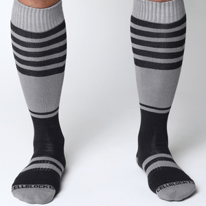 Midfield Knee High Socks - Grey