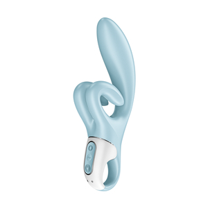 Touch Me Rabbit Vibrator - Blue