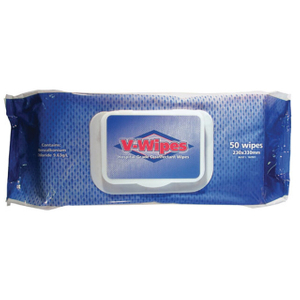 Viraclean V-Wipes 50 Pack